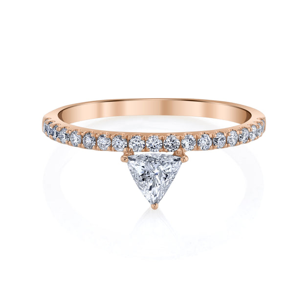 Anita Ko LUXE TRIANGLE DIAMOND RING