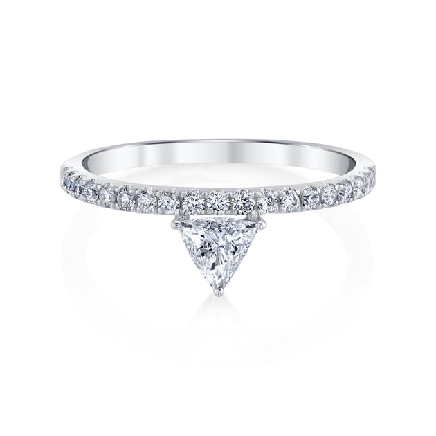 anita ko LUXE TRIANGLE DIAMOND RING