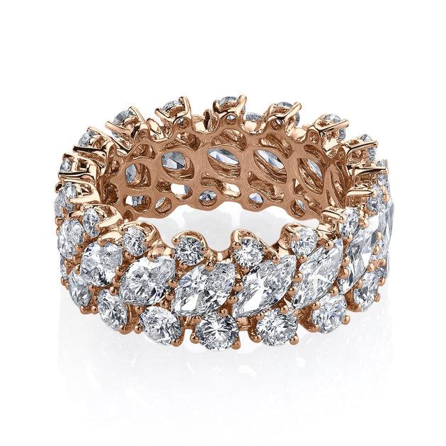 Anita Ko MARQUISE AND ROUND DIAMOND BAND
