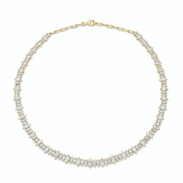 anita ko MARQUISE DIAMOND CHOKER