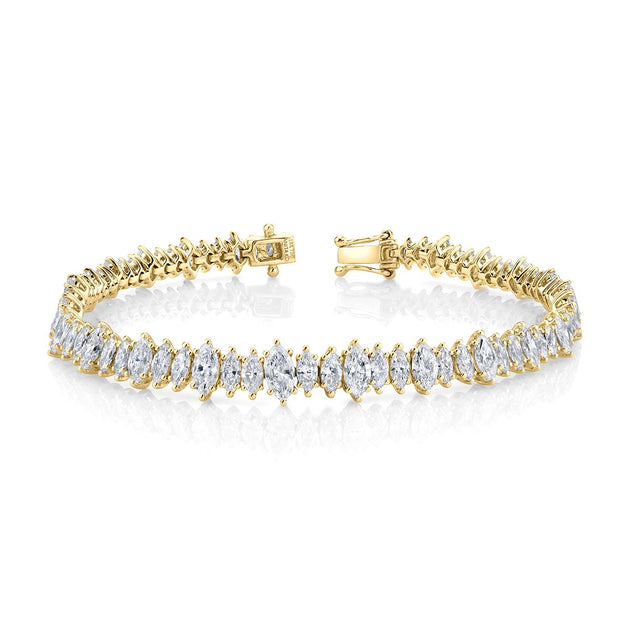 Anita Ko MARQUISE DIAMOND TENNIS BRACELET