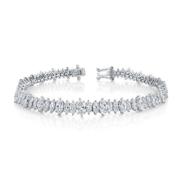 anita ko MARQUISE DIAMOND TENNIS BRACELET