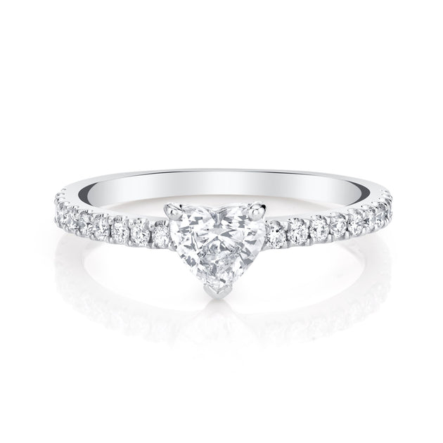 Anita Ko ME/YOU HEART DIAMOND PAVE RING