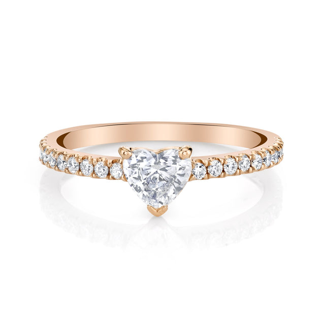 Anita Ko ME/YOU HEART DIAMOND PAVE RING