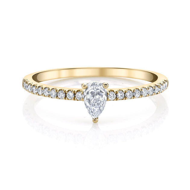 anita ko ME/YOU PEAR DIAMOND PAVE RING