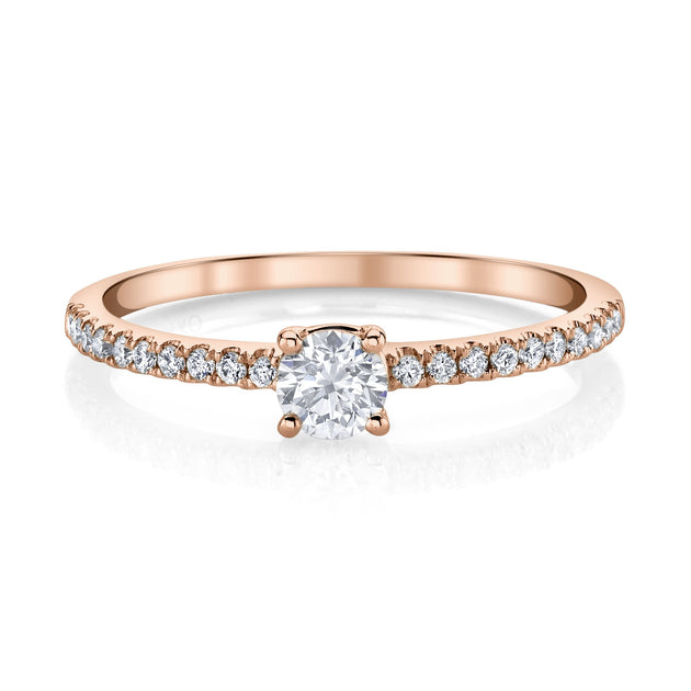 Anita Ko ME/YOU ROUND DIAMOND PAVE RING