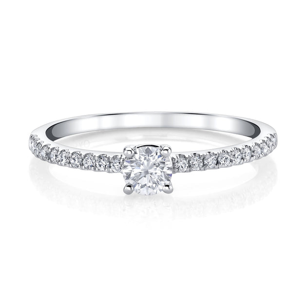 anita ko ME/YOU ROUND DIAMOND PAVE RING