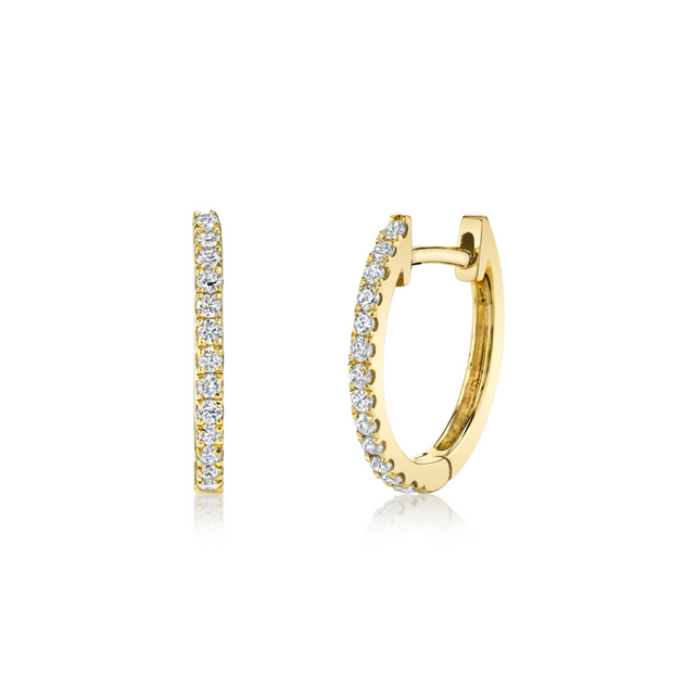 Anita Ko MEDIUM DIAMOND HUGGIES