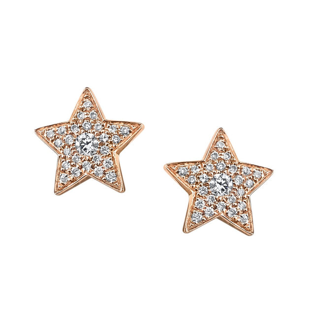 Anita Ko MEDIUM STAR DIAMOND STUDS