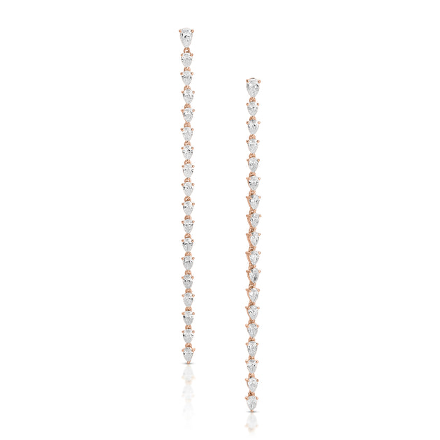 Anita Ko OLIVE DIAMOND DROP EARRINGS