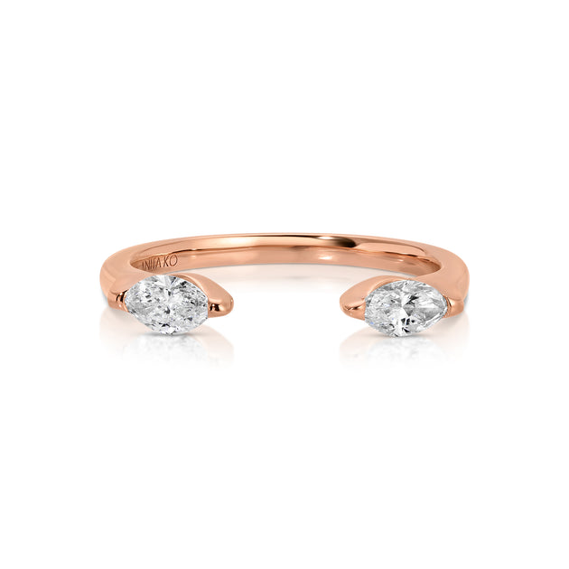 Anita Ko ORBIT MARQUIS DIAMOND RING