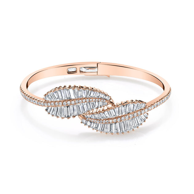 Anita Ko PALM LEAF DIAMOND BRACELET