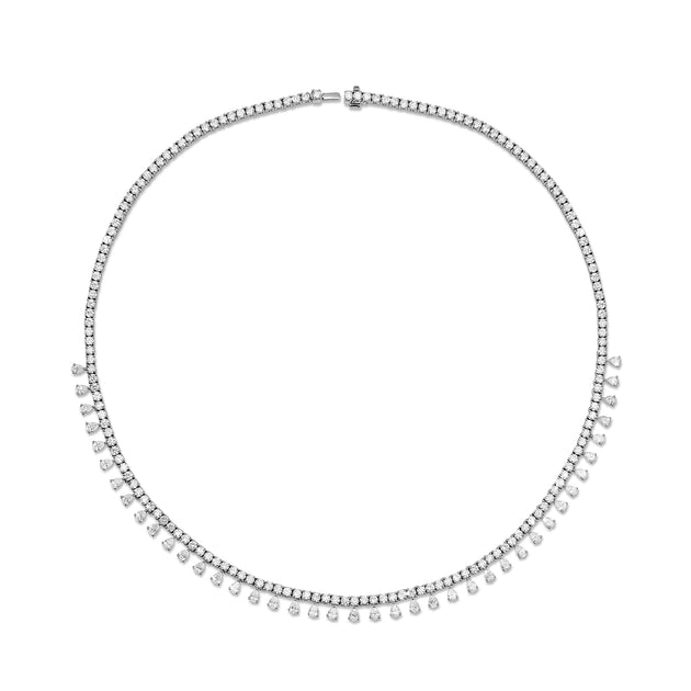 anita ko PALOMA ROUND AND PEAR DIAMOND CHOKER