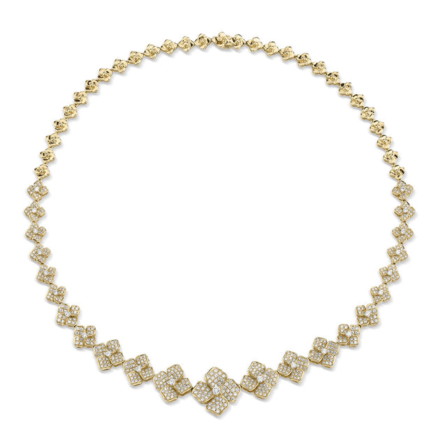 anita ko PAVE DIAMOND CORSAGE CHOKER