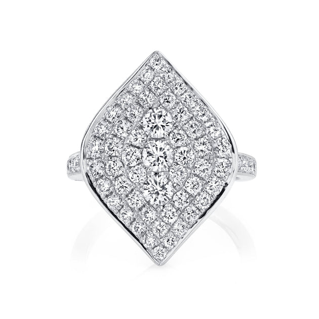 Anita Ko PAVE DIAMOND MARQUISE RING