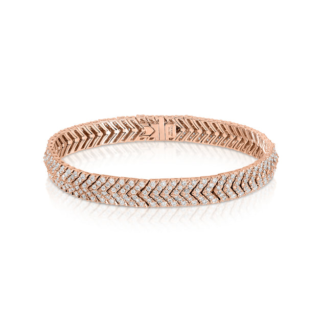 Anita Ko PAVE DIAMOND ZIPPER BRACELET
