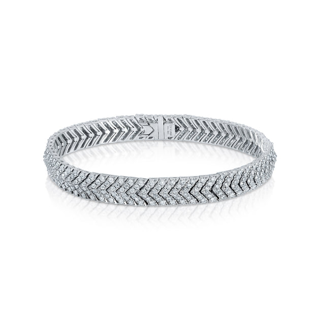 Anita Ko PAVE DIAMOND ZIPPER BRACELET