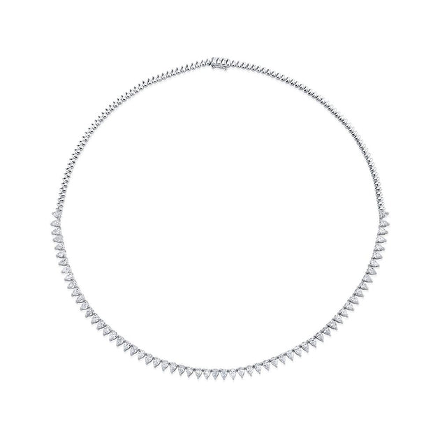 Anita Ko PEAR DIAMOND CHOKER