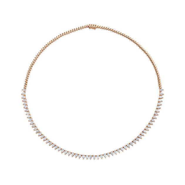 Anita Ko PEAR DIAMOND CHOKER