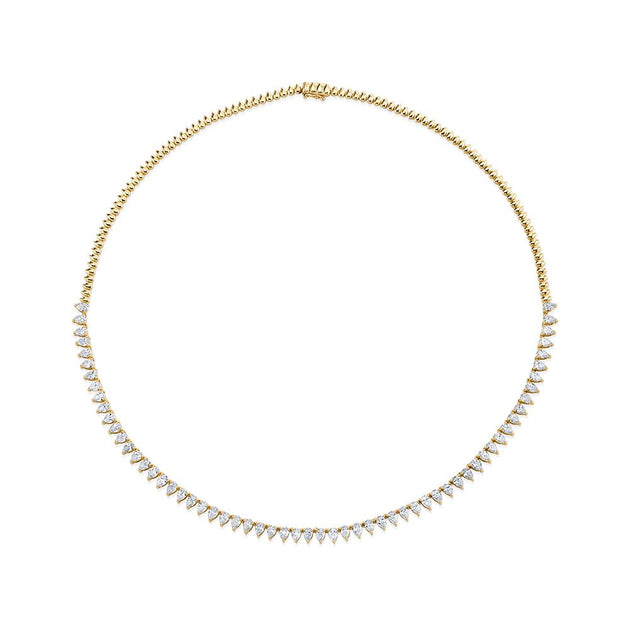 anita ko PEAR DIAMOND CHOKER