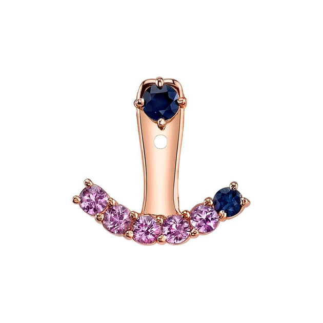 anita ko PINK SAPPHIRE EAR JACKET