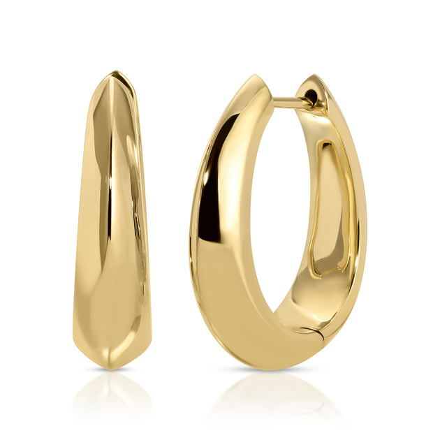 anita ko PLAIN OVAL HOOPS