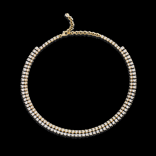 anita ko ROUND DIAMOND SHAKER NECKLACE
