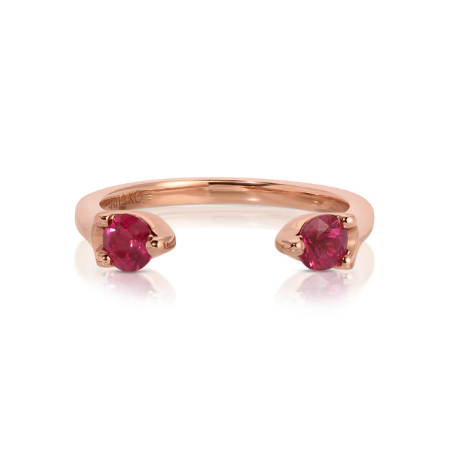 anita ko RUBY ORBIT RING