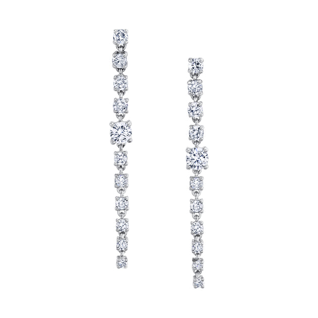 Anita Ko SHORT DIAMOND ROPE EARRINGS