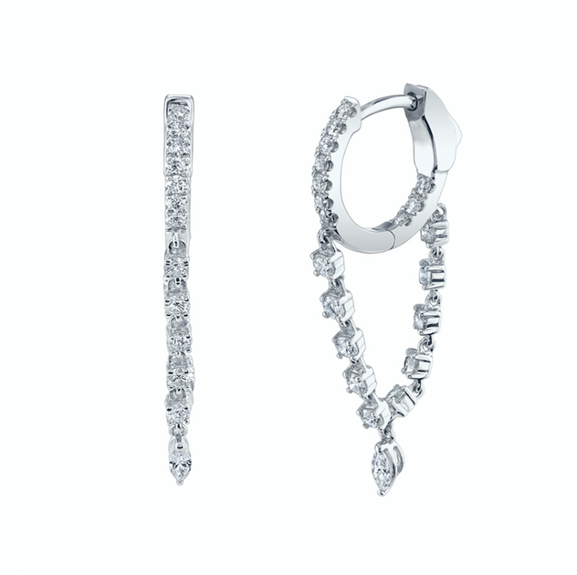 Anita Ko SIENNA DIAMOND HUGGIES