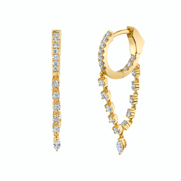 anita ko SIENNA DIAMOND HUGGIES