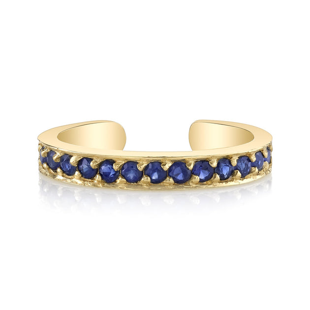 anita ko SINGLE ROW BLUE SAPPHIRE EAR CUFF