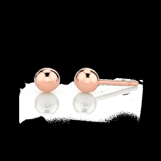anita ko SMALL BALL STUD EARRINGS