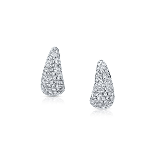 Anita Ko SMALL DIAMOND CLAW EARRINGS