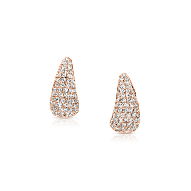 Anita Ko SMALL DIAMOND CLAW EARRINGS