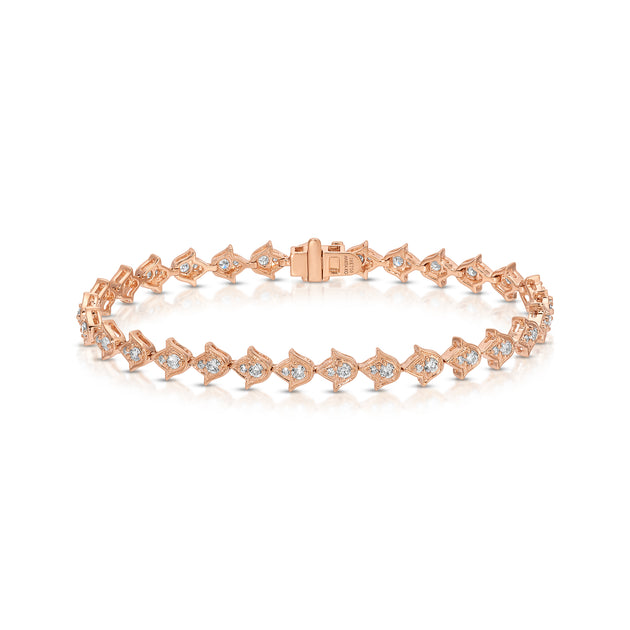 Anita Ko SMALL DIAMOND TULIP BRACELET