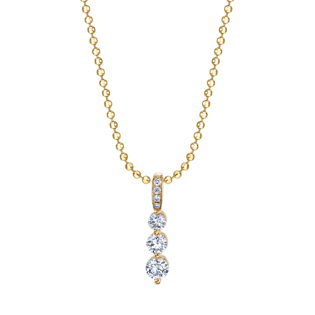 anita ko SMALL DIAMOND TWIGGY NECKLACE