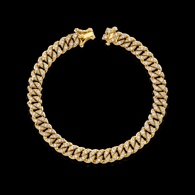 anita ko SMALL HAVANA DIAMOND BRACELET
