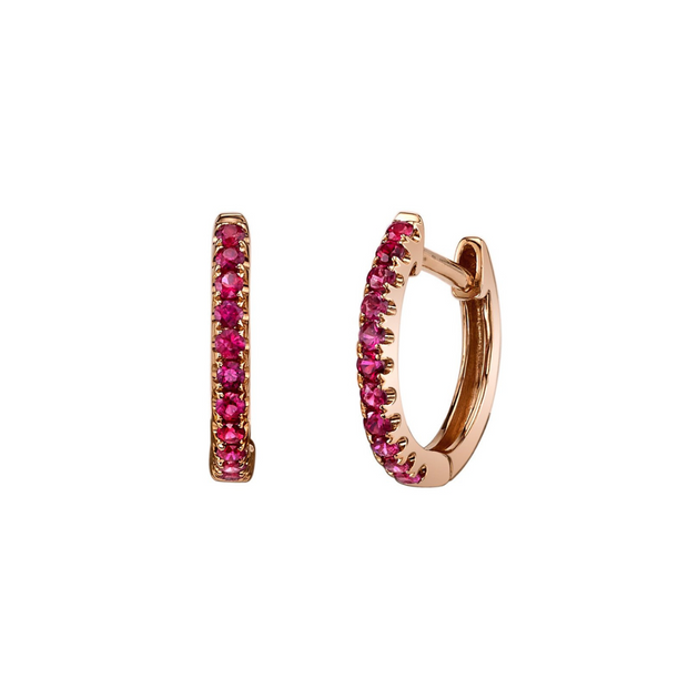 Anita Ko SMALL RUBY HUGGIES