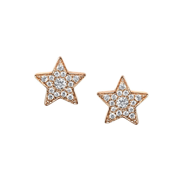 Anita Ko SMALL STAR DIAMOND STUDS