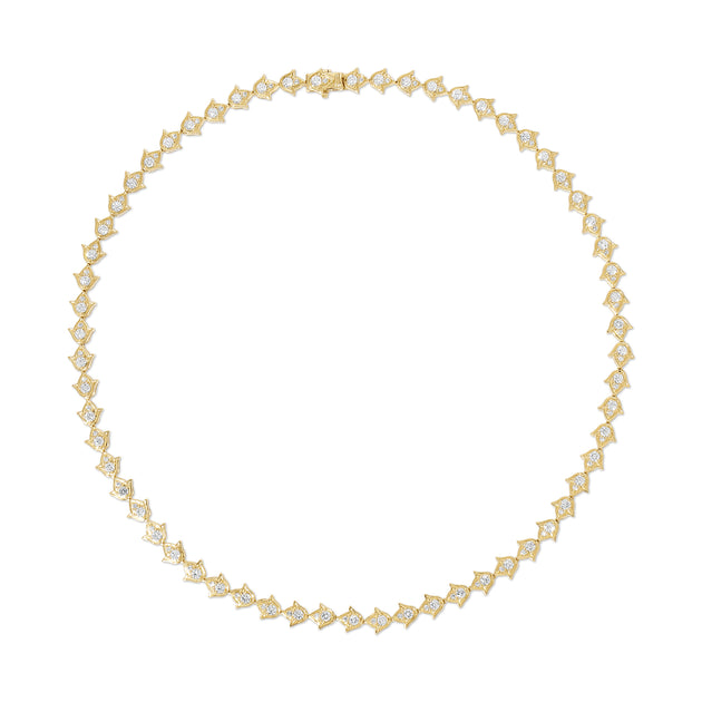 anita ko SMALL TULIP DIAMOND CHOKER