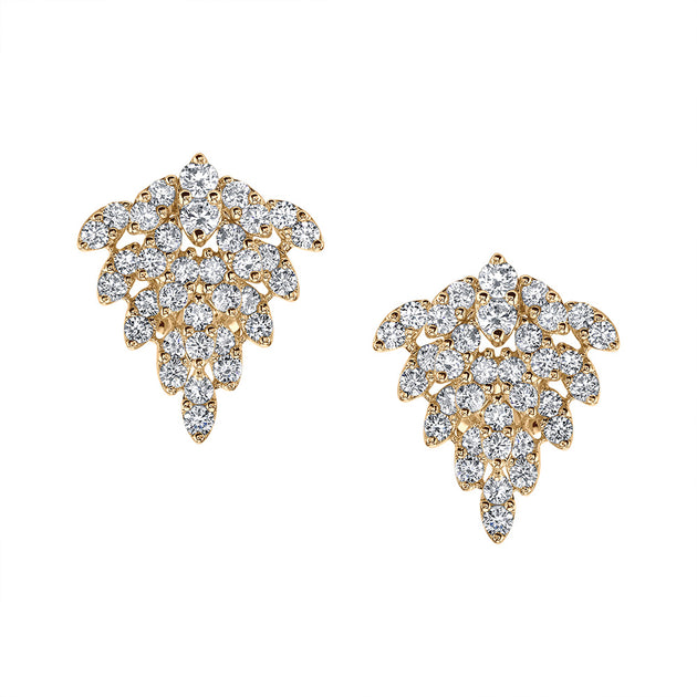 Anita Ko SNOWFLAKE DIAMOND EARRINGS