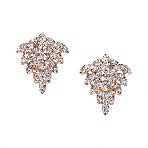 Anita Ko SNOWFLAKE DIAMOND EARRINGS