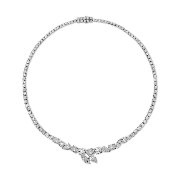 anita ko SPENCER MULTI- DIAMOND NECKLACE