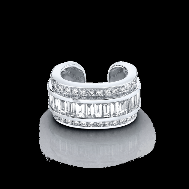 Anita Ko STACKED DIAMOND EAR CUFF