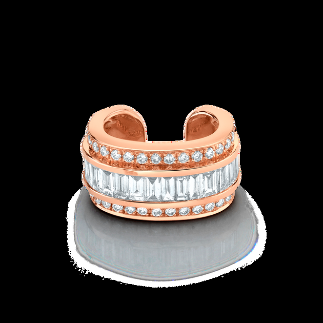 Anita Ko STACKED DIAMOND EAR CUFF