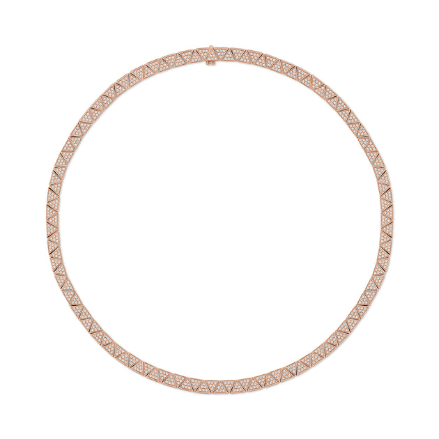 Anita Ko THIN PAVE DIAMOND CLEO CHOKER