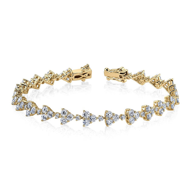 Anita Ko TRIANGLE ETERNITY DIAMOND BRACELET