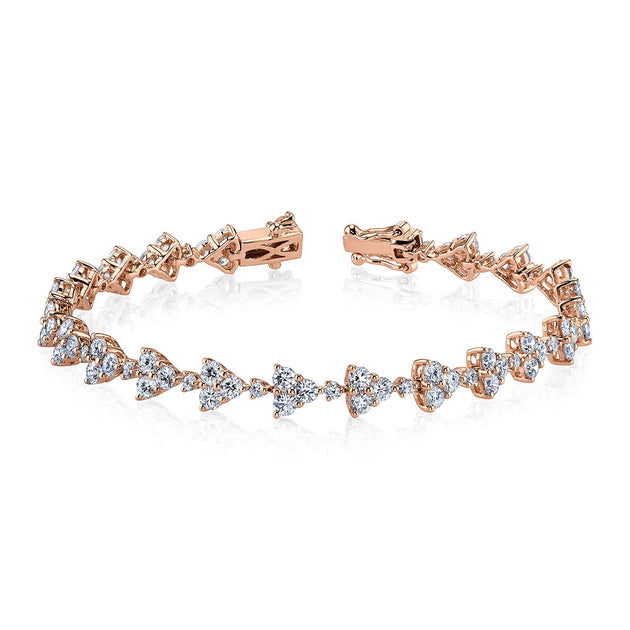 Anita Ko TRIANGLE ETERNITY DIAMOND BRACELET