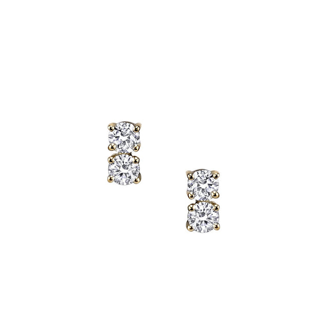 Anita Ko TWO DOT DIAMOND EARRINGS